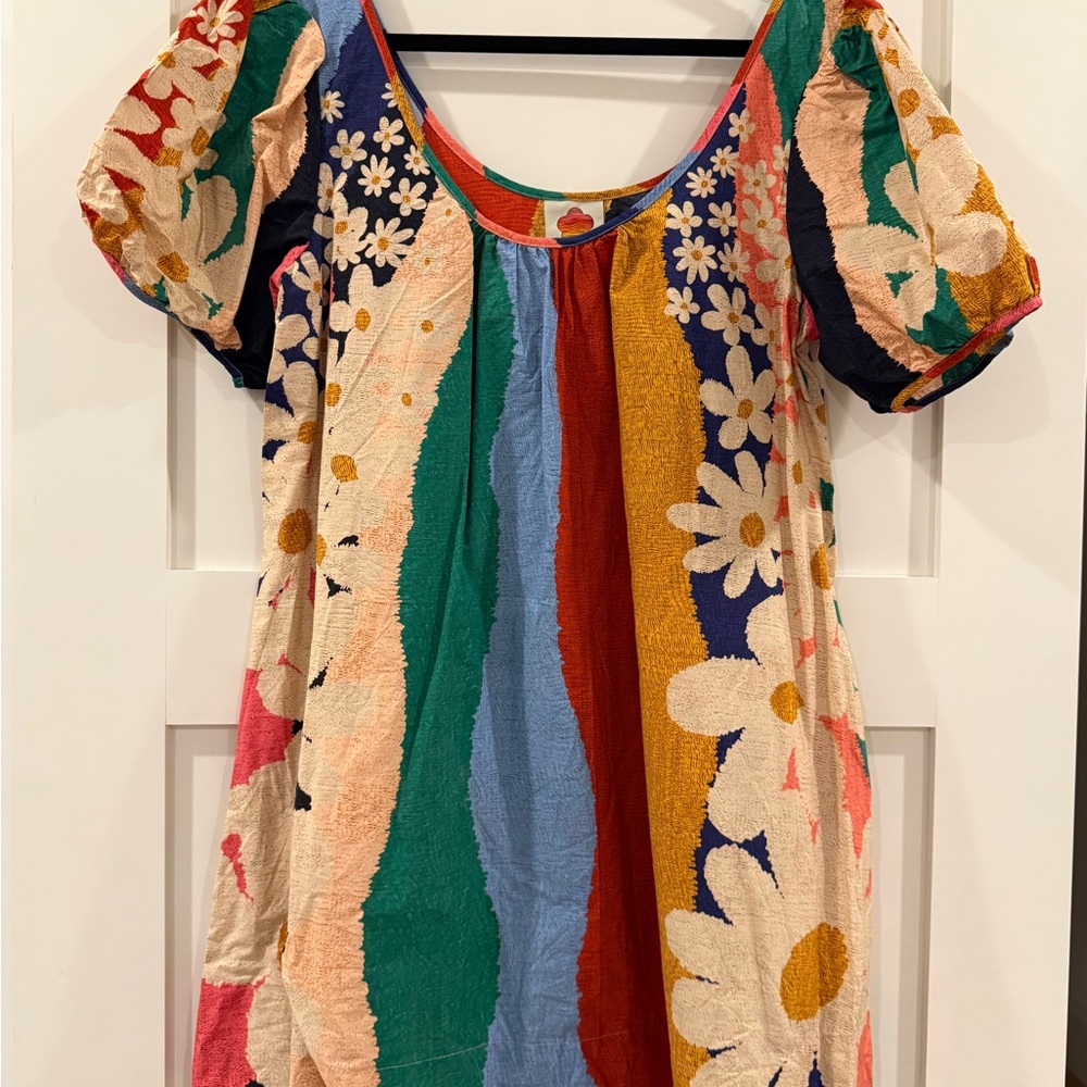 Farm Rio Floral Multicolor Women's Dress